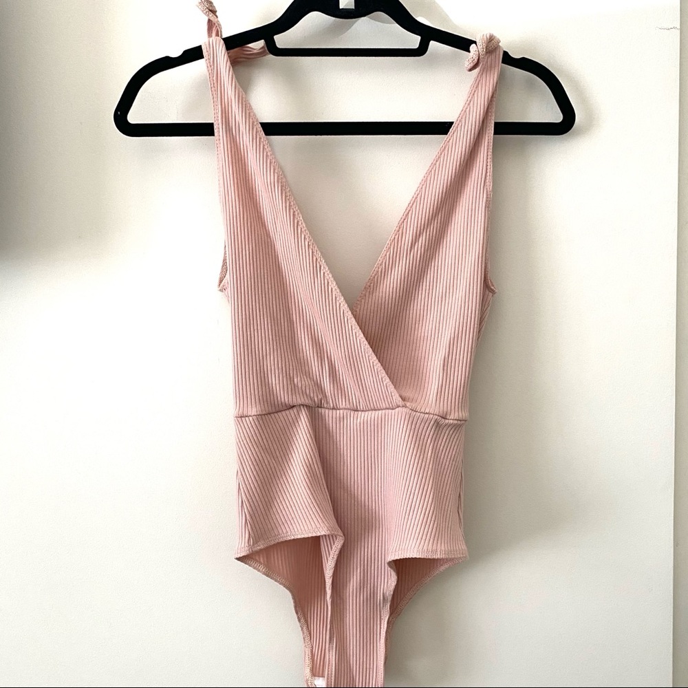 Reformation Ribbed Bodysuit